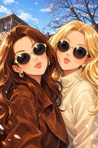 Custom Anime Style Friends' Portrait – Personalized Digital Illustration (digital Download) - Etsy Canada