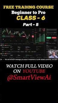 📈 FREE Trading Course — Beginner to Pro Class 6 , Part 5@PUSHPENDRASINGHDIGITAL​