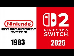 Evolution Of Nintendo Console’s | Nintendo Switch 2 | (1983 - 2025)