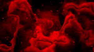 red smoke dark background