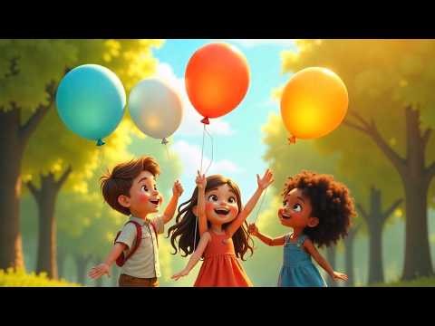 Balonku Ada Lima 🎈Five Balloons | Lagu Anak Anak | Kids Songs & Nursery Rhymes Kids Video Indonesia