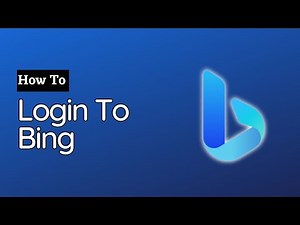 How To Login To Bing Account