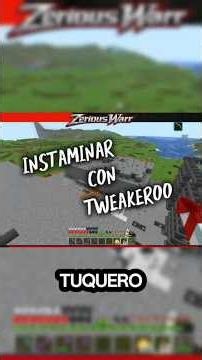 instaminar con tweakeroo