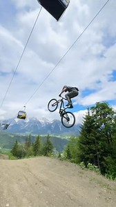 Epic MTB Jump Filmed by a Local