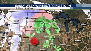 31K views · 59 reactions | A powerful spring/winter storm system will impact the region late Sunday, Monday and Tuesday. Rain will mix with snow late Sunday night and Monday with rain eventually changing to all snow. Snow and blowing snow will continue through Tuesday. Several inches is possible. Stay tuned, we will get more specific with the snow forecast as we get closer. | Shawn Cable | Facebook