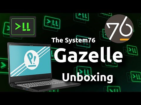 Unboxing the New and Refreshed Gazelle laptop from System76 (Full Review Coming Soon!)