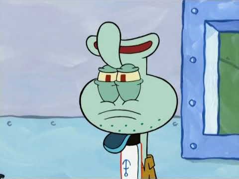 Squidward's Upside Down Frown! 🙃