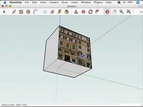SketchUp: Scaling your model until the photo looks right