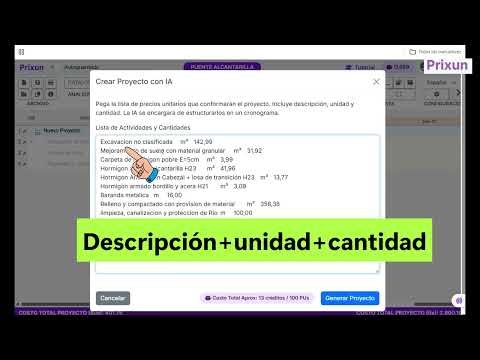 Genera un Proyecto Completo con IA en segundos (Prixun Tutorial Parte 3)