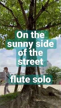 「明るい表通りで」On the sunny side of the street #ジャズフルート #jazzflute #サニーサイド
