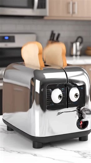 When Your Toaster Gets Angry #TalkingObjects #KitchenHumor #FunnyReels #Relatable #Toaster #POV #ComedyVideo #ViralTikTok #FYP #ForYou