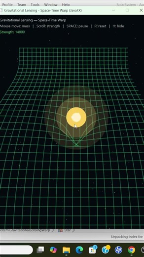 Gravity Isn’t Pulling — It’s Bending Reality | Gravitational Lensing #shorts