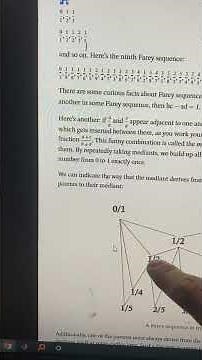 Faray’s sequence and tree representation,number theory