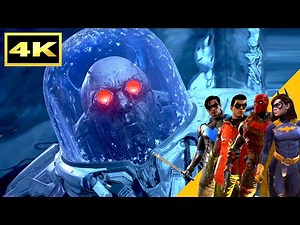 GOTHAM KNIGHTS All Mr Freeze Cutscenes (All Characters Showcase) 4K Ultra HD