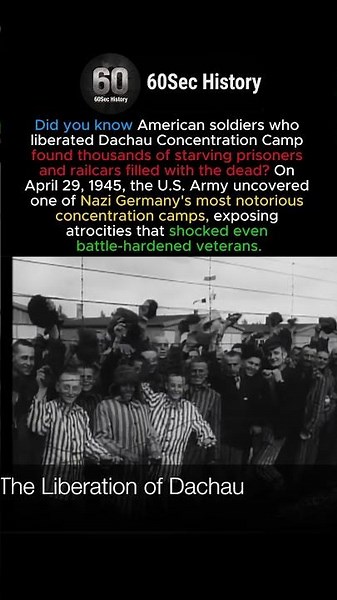 What U.S. Soldiers Found at Dachau #shorts
