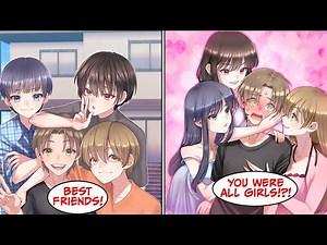 [Manga Dub] Started living with 3 other guys. They all turned out to be girls [RomCom]