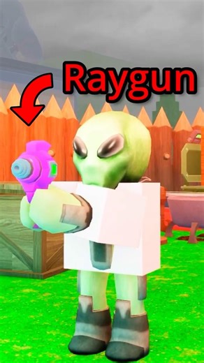 Raygun Vs All Enemies 👽🔫 #roblox #99nights #99nightintheforest #shorts