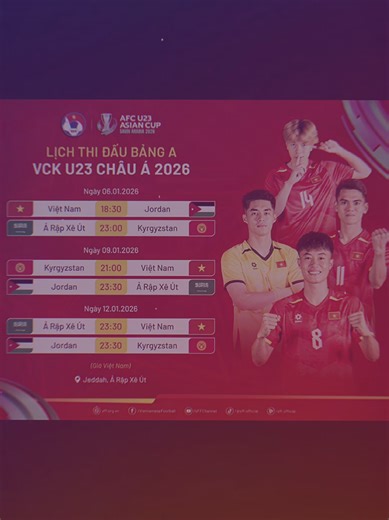 U23 Việt Nam vs U23 Jordan: Trận Đấu Hấp Dẫn 6/1/2026