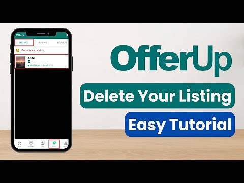 How to Delete Post on Offer Up