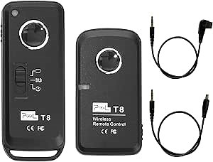 Remote Shutter Release for Sony Wireless Remote for Camera S1/S2 Compatible with Sony a7, a7II, a7IV, a6000, a6300, a6400, a6500, a77, a77M2, a99, a580, a560, a550, RX10M2