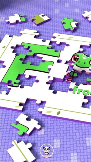 EFGH | ABC Learning for Kids | Alphabet Puzzle for Toddlers | A to Z Learning