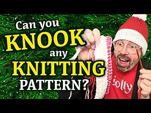 Knooking the Tom Daley Advent Knit-Along | Will this work using just a hook?