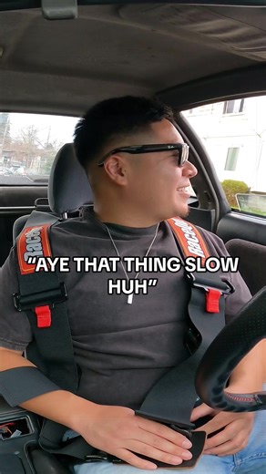 Random dude said my 240sx looked slow so I gave him a ride 😂 Nice meeting you @KgDrifty ! #240sx #lsswaptheworld #fyp #cars
