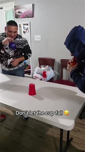 Intense Family Cup Game Challenge