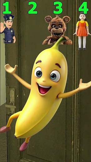 Policeman Vs Banana Vs Freddy Fazbear Vs Squid Game Idol Guess Nextbot Gmod