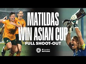 Australia Win the 2010 AFC Women’s Asian Cup | FULL Penalty Shootout vs Korea DPR