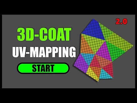 3D-Coat Tutorial German UV Mapping 2.0