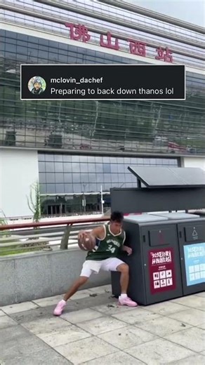 Thanos in foul trouble already 😭🤣 #shorts