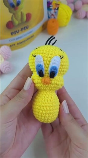 Piolín Amigurumi 🐤 Crochet | Kit disponible