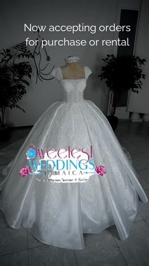 💍 Dreaming of a breathtaking wedding gown that’s anything but ordinary? At The Sweetest Weddings Jamaica, we are now accepting orders for purchase and rental, shipping worldwide to make your bridal dreams come true! ✨ Don't settle for less – get ready to dazzle on your special day with a gown that’s as unique as your love story! 💖 # weddinggownjamaica #weddingown | The Sweetest Weddings Jamaica