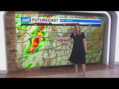 Gusty and warmer Thursday; timing storm chances