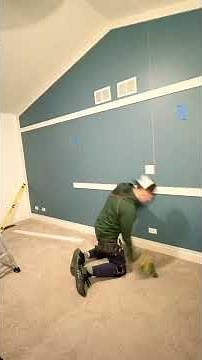 How to install board and batten #diy #home #homeimprovement #boardandbatten #diytips #homediy #reno