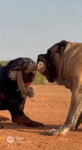 ROTTWEILER vs MASTIFF TUG OF WAR 💥 | PURE POWER SHOWDOWN