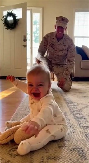 Baby FREEZES… Then Starts SHAKING and SCREAMING for Dad 😭