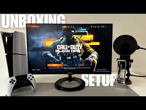 Asus VG249Q1R Unboxing and Setup | Best Budget Gaming Monitor??
