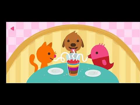 sago mini pet cafe gameplay