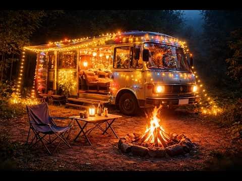 Building a Luxury Survival Home Inside an Abandoned Bus | Woman Desert Survival