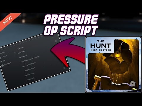 [The Hunted] Pressure OP Script (2025) PASTEBIN - Auto Hide | ESP | Speed Boost | Auto Unlock & MORE