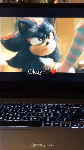 The Definition of a Video Game Character with Aura and Adorable!🖤❤️#sonic #shadowthehedgehog