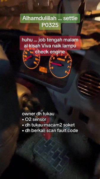 Solving P0325 DTC Fault Code for Perodua Viva - Expert Guide