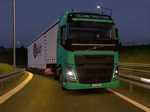 ETS2 Mod | Listening to the traffic sounds on the highway | Sound Fixes Pack for 1.58
