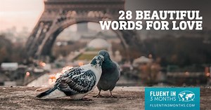 28 Synonyms for Love from Around the World (  Literal Translations into English)