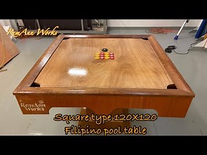 How to make Filipino Pool Table 120X120 #Square design