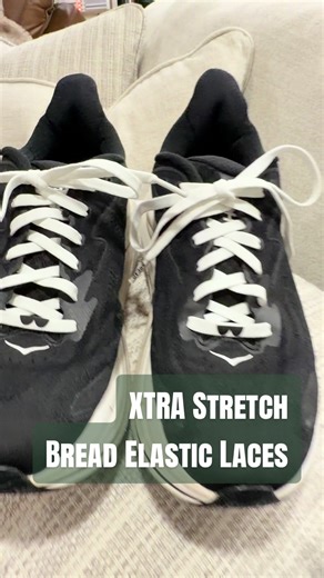 Stretch laces that turn any shoes into slip-ons for convenience and comfort. @BreadLace #shoelaces #comforthack #sneaker #tiktokshopcreatorpicks