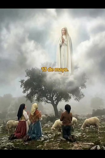 13 de mayo, el nacimiento de la inmaculada concepción. *Virgen de Fátima (13 de mayo de 1917): La Virgen María se apareció a Lucía, Francisco y Jacinta en Cova da Iria. La virgen de Fátima, pide oración y penitencia. #virgendefatima #catolicos #jovenescatolicos #maria #paratiiiiiiii