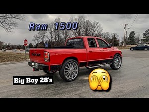 RAM 1500 ON 28s - FINALLY FOUND THE ONES FOR MY DODGE